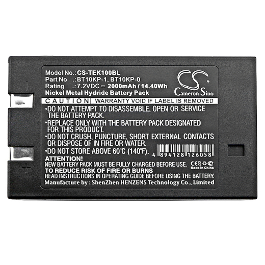 7.2V 2000mAh / 14.40Wh 2000mAh / 14.40Wh Akku f.:Telemotive Model: BT10KP-0, BT10KP-1, 10K12SS02P7, AK02, GXZE13653-P, Old Pendant Style Transmitter,