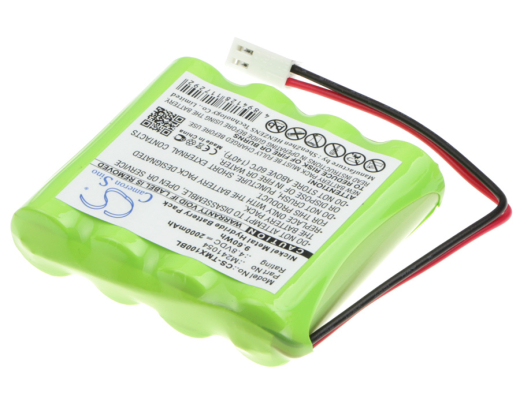 4.8V 2000mAh / 9.60Wh 2000mAh / 9.60Wh Akku f.:Teleradio Model: M241054, LE-TX-MX10, LI-TX-MD10, LI-TX-MN6 2000mAh / 9.60Wh