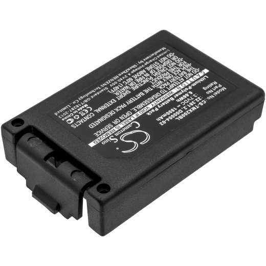 3.7V 1800mAh / 6.66Wh 1800mAh / 6.66Wh Akku f.:Teleradio Model: 22.381.2, D00004-02, D4-02, M245060, TG-TXMNL, Transmitter Tele Radio TG-TXMN 1800mAh