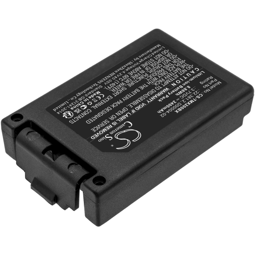 3.7V 2400mAh / 8.88Wh 2400mAh / 8.88Wh Akku f.:Teleradio Model: 22.381.2, D00004-02, D4-02, M245060, TG-TXMNL, Transmitter Tele Radio TG-TXMN 2400mAh