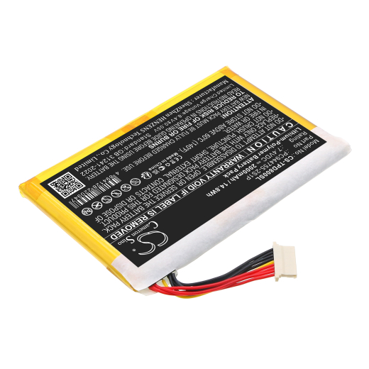 7.4V 2000mAh / 14.8Wh 2000mAh / 14.8Wh Akku f.:Topdon Model: PC944755-2S1P, AD800BT, ArtiDiag800BT, ArtiDiag800BT Diagnostic 2000mAh / 14.8Wh