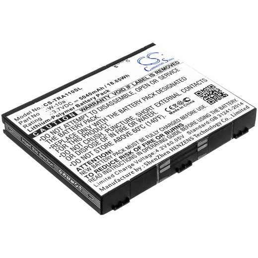 3.7V 5040mAh / 18.65Wh Li-Polymer Akku für: Telstra Model: W-10a, MR2100, NightHawk M2