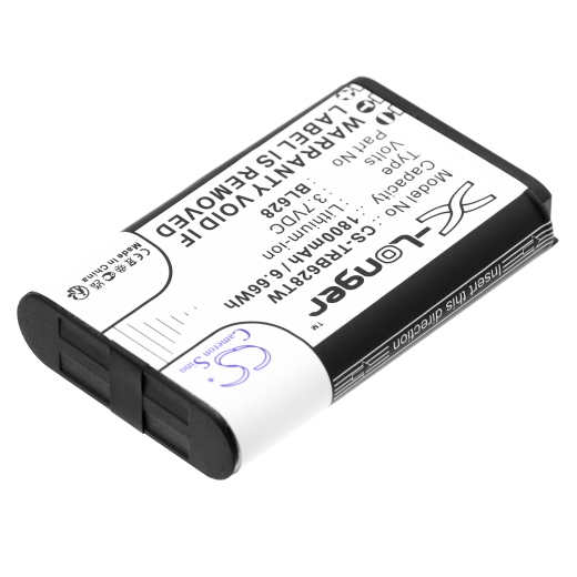 3.7V 1800mAh / 6.66Wh Li-ion Akku f.:Retevis Model: BL628, BL667, RB628
