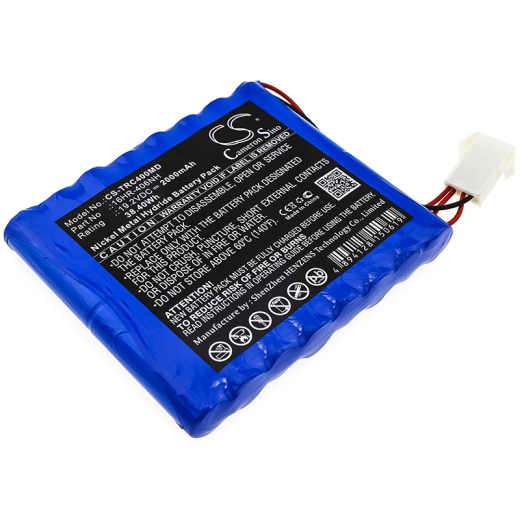 19.2V 2000mAh / 38.40Wh Nickel-Metallhydrid Akku für: Trismed Model: 16HR-406NH, Cardipia 400, Cardipia 400H, Cardipia 406NH, Cardipia 406RH, Cardipia