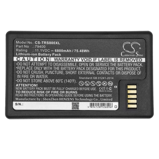 11.1V 6800mAh / 75.48Wh 6800mAh / 75.48Wh Akku f.:Spectra Model:, Focus 35 6800mAh / 75.48Wh