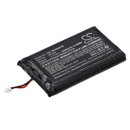 3.7V 2400mAh / 8.88Wh Li-Polymer Akku f.:Retevis Model: BL48, BL648, RB48, RB648
