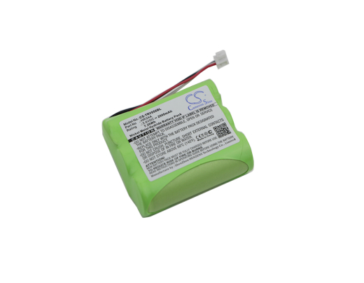 3.6V 2000mAh / 7.20Wh 2000mAh / 7.20Wh Akku f.:Tyro Model: HR3AA, TY 55.00.56 2000mAh / 7.20Wh