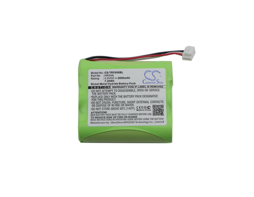 3.6V 2000mAh / 7.20Wh 2000mAh / 7.20Wh Akku f.:Tyro Model: HR3AA, TY 55.00.56 2000mAh / 7.20Wh