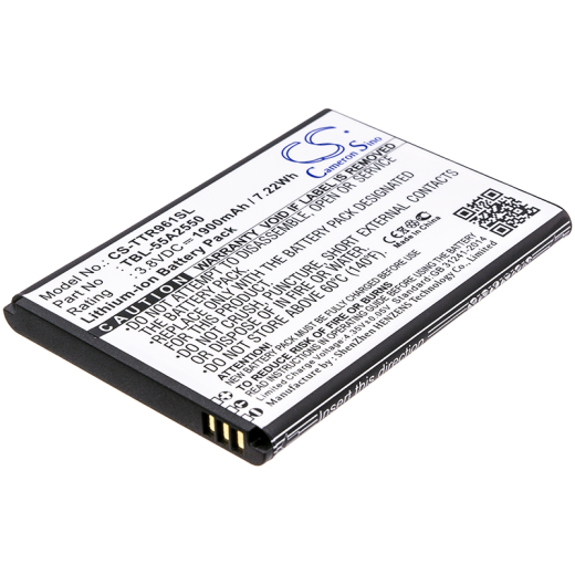 3.8V 1900mAh / 7.22Wh Li-ion Akku für: TP-Link Model: TBL-55A2550, M7350, M7350 Ver 2, TL-TR961