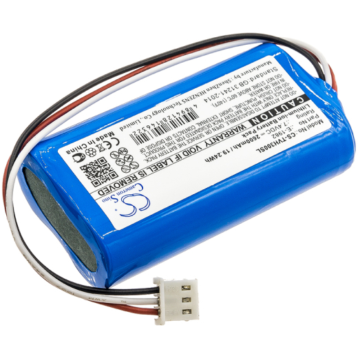 7.4V 2600mAh / 19.24Wh 2600mAh / 19.24Wh Akku f.:Televes Model: E-1982, H30FLEX 2600mAh / 19.24Wh