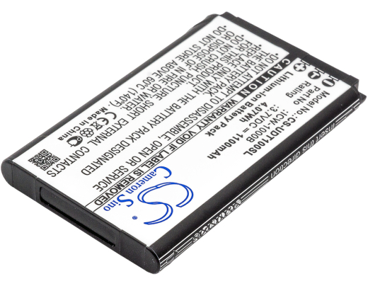 3.7V 1100mAh / 4.07Wh Li-ion Akku f.:Incom Model:, ICW-1000B