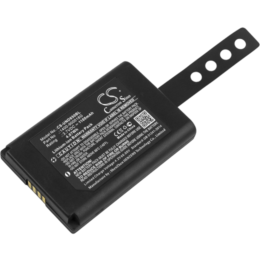 3.7V 1100mAh / 4.07Wh Li-ion Akku f.:Unitech Model: 1400-900018G, BP08-000780, RD650, SRD650