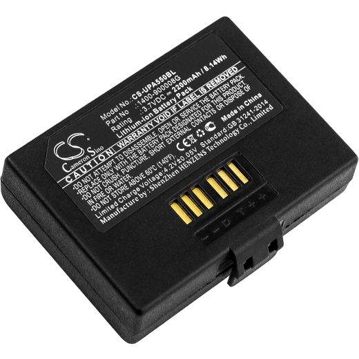 3.7V 2200mAh / 8.14Wh Li-ion Akku f.:Unitech Model: 1400-900008G, PA550