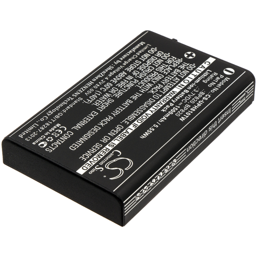 3.7V 1500mAh / 5.55Wh Li-ion Akku f.:Uniden Model: BP820, BP-820, UH810, UH810S, UH820S