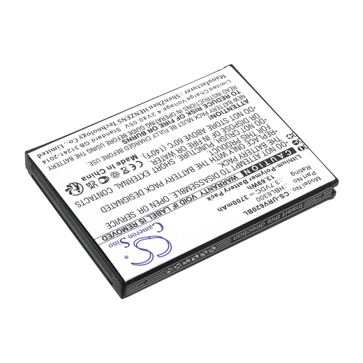 3.7V 3700mAh / 13.69Wh Li-Polymer Akku f.:Urovo Model: HBL6300, i6200