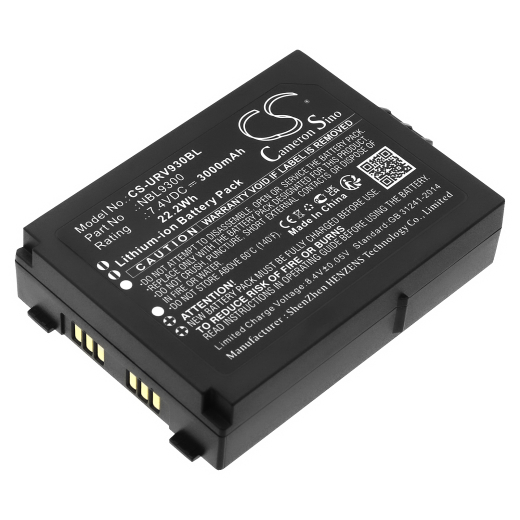 7.4V 3000mAh / 22.2Wh Li-ion Akku f.:Urovo Model: NBL9300, NBL9300