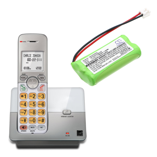 2.4V 700mAh / 1.68Wh Ni-MH Akku f.:GP Model: 60AAAH2BMJZR, 70AAAH2BMJZR, 75AAAH2BMJZR,