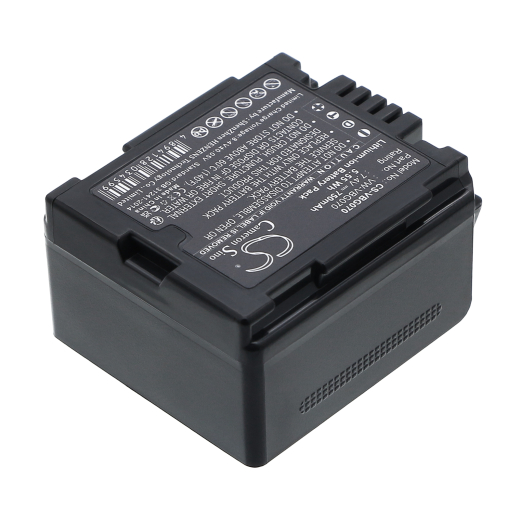 7.4V 750mAh Li-ion Akku f.:Panasonic Model: VW-VBG070, VW-VBG070A, VW-VBG070-K, GS98GK, H288GK, H48, H68GK, HDC-HS100, HDC-HS9, HDC-SD1, HDC-SD100, H
