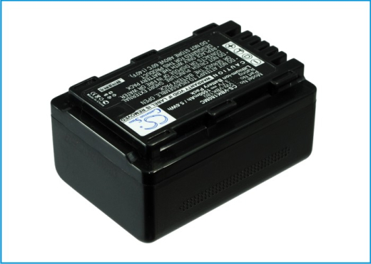 3.7V 1500mAh Li-ion Akku f.:Panasonic Model: VW-VBK180, VW-VBK180E-K, VW-VBK180-K, HC-V10, HC-V100, HC-V100EG-K, HC-V100EG-W, HC-V100K, HC-V100M, HC-