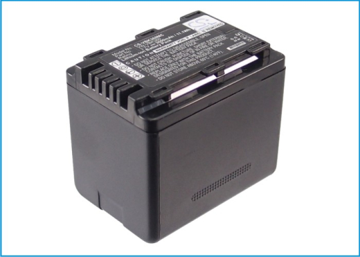 3.7V 3000mAh Li-ion Akku f.:Panasonic Model: VW-VBK360, HC-V10, HC-V100, HC-V100M, HC-V500, HC-V500M, HC-V700, HC-V700M, HDC-HS60K, HDC-SD40, HDC-SD6