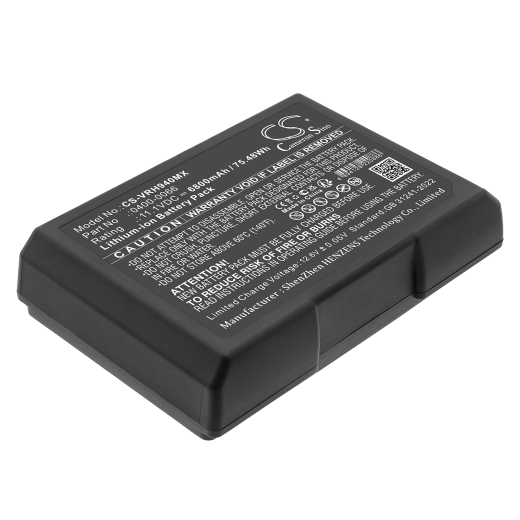11.1V 6800mAh / 75,48Wh Li-Ionen Akku für: Verathon Model: 0400-0066, 0400-0121, 0570-0066, 9400 Bladderscan, BVI 9400