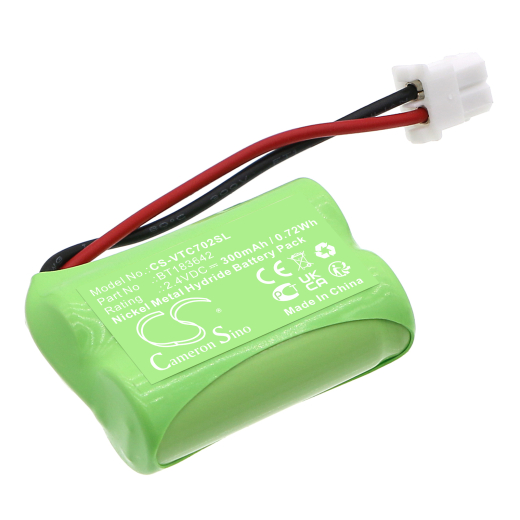 2.4V 300mAh / 0.72Wh Ni-MH Akku f.:Snom Model:, C620 Wireless Mic