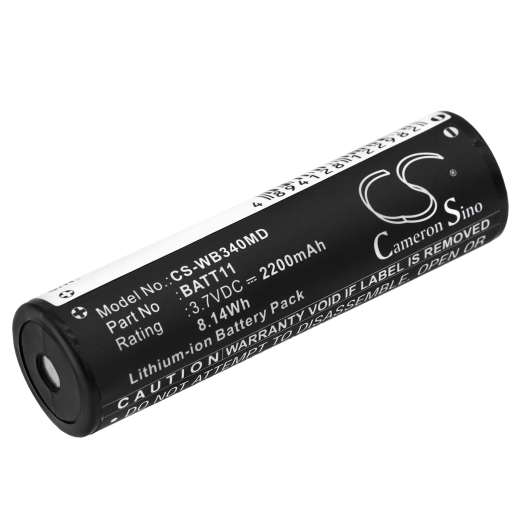 3.7V 2200mAh / 8.14Wh Li-Ionen Akku für: Welch-Allyn Model: 6911, BATT11, Otoscopes, Connex ProBP 3400, Connex ProBP 3400 Pro BP