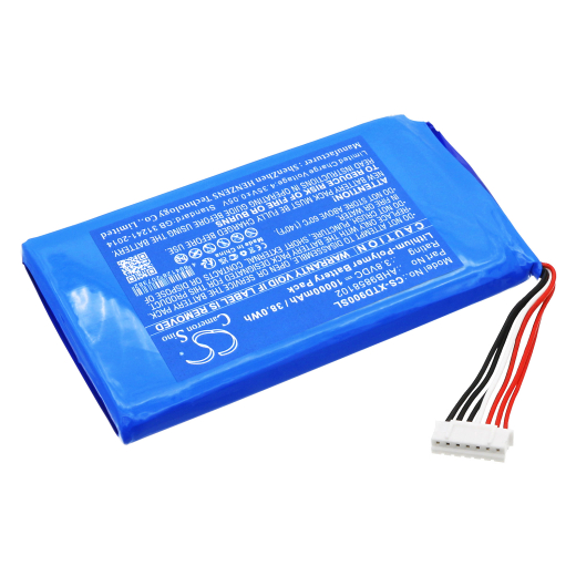 3.8V 10000mAh / 38.0Wh 10000mAh / 38.0Wh Akku f.:XTOOL Model: AHB9858102, AutoProPAD G2 Turbo G2T Key Pr, D9, D9 Pro Scan Tool, H6 Pro, H6 Pro Master