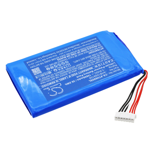 3.8V 10000mAh / 38.0Wh 10000mAh / 38.0Wh Akku f.:XTOOL Model: AHB1058100, AutoProPAD G2 Key Programmer 8, D8 BT Scan Tools, D8 OBD2 DIAGNOSTIC TOOL,