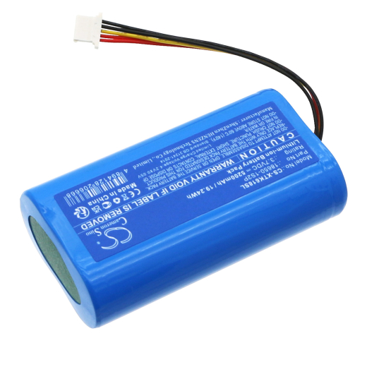 3.7V 5200mAh / 19.24Wh 5200mAh / 19.24Wh Akku f.:XTOOL Model: 18650-1S2P, InPlus IK618 Automotive Key Pr 5200mAh / 19.24Wh