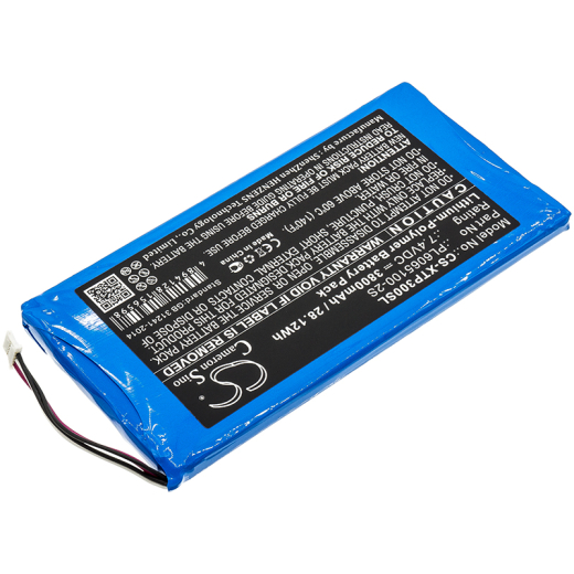 7.4V 3800mAh / 28.12Wh 3800mAh / 28.12Wh Akku f.:XTOOL Model: PL6065100-2S, EZ300 Pro, i80 Pad 3800mAh / 28.12Wh