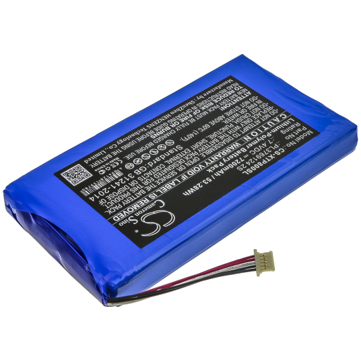7.4V 7200mAh / 53.28Wh 7200mAh / 53.28Wh Akku f.:XTOOL Model: PL3769124 2S, EZ500, i80 Pad, PS80, PS80E, PS90, PS90HD, PS90Pro Diagnostic Scan Tools,