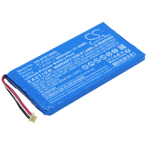 7.4V 5000mAh / 37.00Wh 5000mAh / 37.00Wh Akku f.:XTOOL Model: PL3769122-2S, X100 Pad 2, X100 Pad 2 Pro, X100 PAD2 Auto Key Programmers, X100 PAD2 Pro
