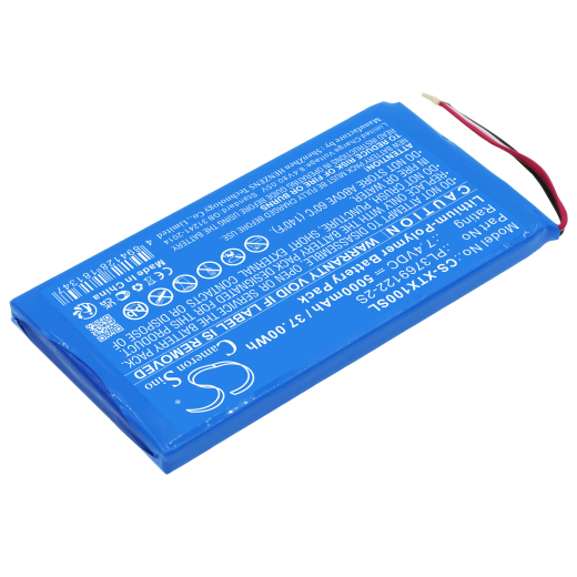 7.4V 5000mAh / 37.00Wh 5000mAh / 37.00Wh Akku f.:XTOOL Model: PL3769122-2S, X100 Pad 2, X100 Pad 2 Pro, X100 PAD2 Auto Key Programmers, X100 PAD2 Pro