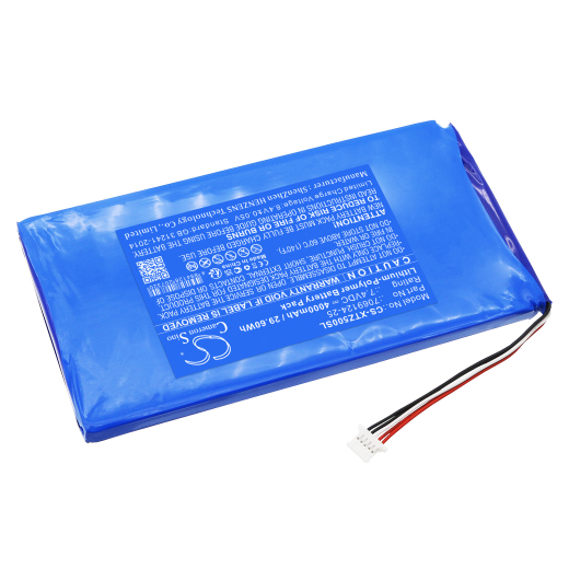 7.4V 4000mAh / 29.6Wh 4000mAh / 29.6Wh Akku f.:XTOOL Model: 7069124-25, EZ500 Gasoline, EZ500HD Heavy Duty, PS80 Automotive Scan Tool, PS80 Scan Tool