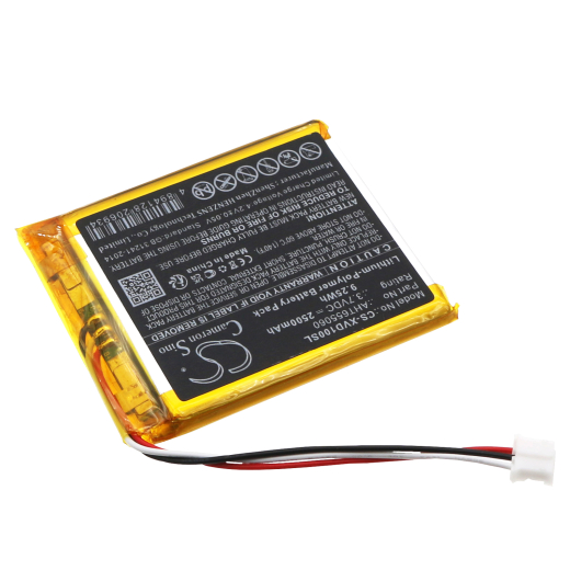3.7V 2500mAh / 9.25Wh 2500mAh / 9.25Wh Akku f.:Xhorse Model: AHT655060, VVDI Key Tool Max Programming 2500mAh / 9.25Wh