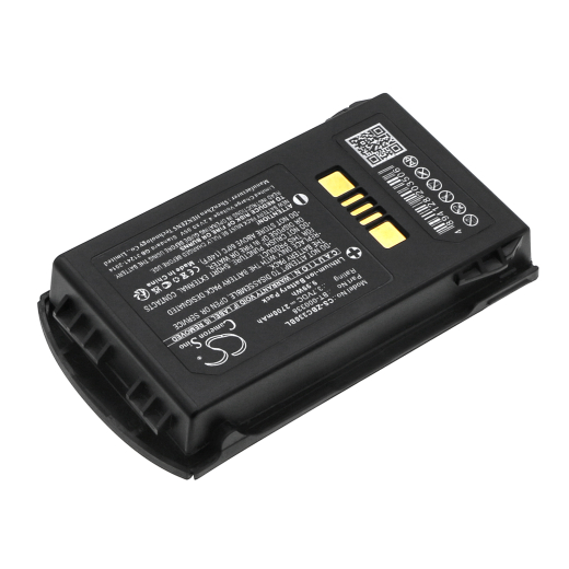 3.7V 2700mAh / 9.99Wh Li-ion Akku f.:Zebra Model: BT-000337, BT-000338, BTRY-MC33-27MA-01, MC33, MC330, MC3300, MC330K, MC330M