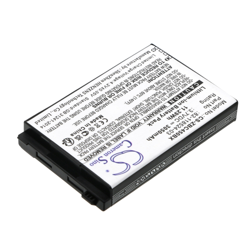 3.7V 3050mAh / 11.29Wh Li-ion Akku f.:Zebra Model: 82-118524-03, BTRY-MCXX-3080-01R, MC45