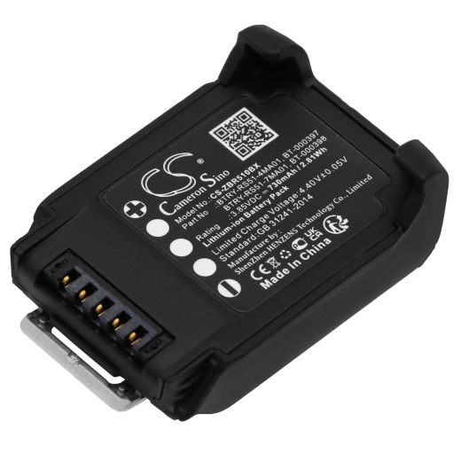 3.85V 730mAh / 2.81Wh Li-ion Akku f.:Zebra Model: BT-000397, BT-000398, BTRY-RS51-4MA01, BTRY-RS51-7MA01, RS51, RS5100, RS5100 2D Bluetooth Ring Scan