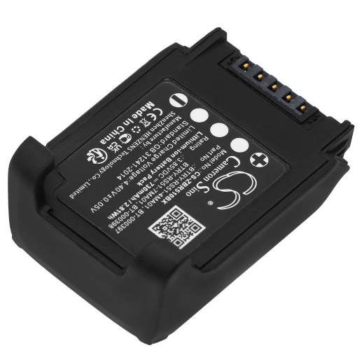 3.85V 730mAh / 2.81Wh Li-ion Akku f.:Zebra Model: BT-000397, BT-000398, BTRY-RS51-4MA01, BTRY-RS51-7MA01, RS51, RS5100, RS5100 2D Bluetooth Ring Scan