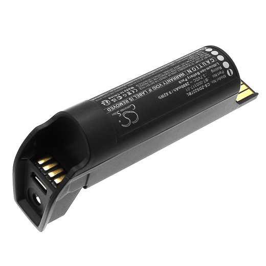 3.7V 2600mAh / 9.62Wh Li-ion Akku f.:Zebra Model: BT-000317-01, BTRY-DS22EAB0E-00, CR2278, CR2278-PC, Delfiscan M81, DS22, DS2208, DS2278, DS2278-HC,