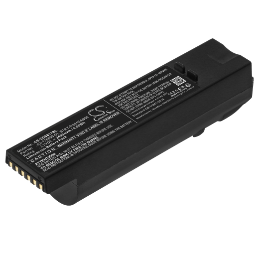 3.7V 2400mAh / 8.88Wh Li-ion Akku f.:Zebra Model: 82-176890-01, AS-000231, BTRY-DS81EAB0E, DS8100, DS8170, DS8178