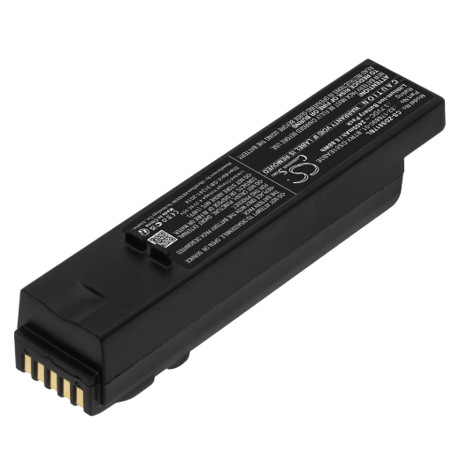 3.7V 2400mAh / 8.88Wh Li-ion Akku f.:Zebra Model: 82-176890-01, AS-000231, BTRY-DS81EAB0E, DS8100, DS8170, DS8178