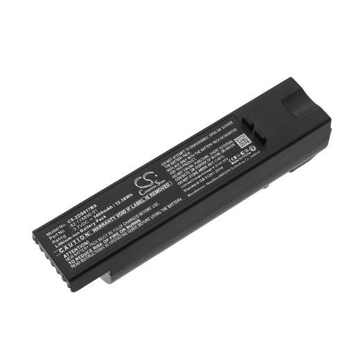 3.7V 3400mAh / 12.58Wh Li-ion Akku f.:Zebra Model: 82-176890-01, AS-000231, BTRY-DS81EAB0E, DS8100, DS8170, DS8178