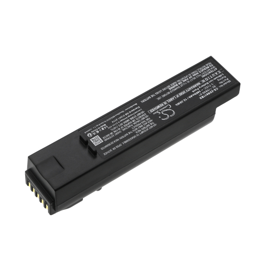 3.7V 3400mAh / 12.58Wh Li-ion Akku f.:Zebra Model: 82-176890-01, AS-000231, BTRY-DS81EAB0E, DS8100, DS8170, DS8178