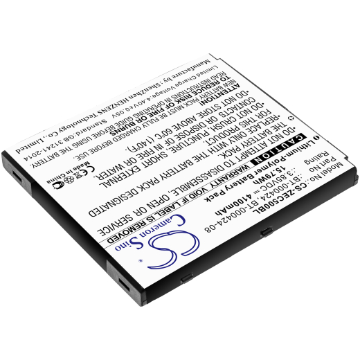 3.85V 4100mAh / 15.79Wh Li-Polymer Akku f.:Zebra Model: BT-0000424A, BT-000424, BT-000424-08, BTRY-EC5X-EX1-01, BTRY-EC5X-ST1-01, EC50, EC55, EC55AK-