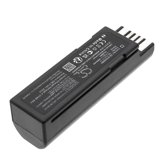 3.7V 3400mAh / 12.58Wh Li-ion Akku f.:Zebra Model: 82-166537-01, BT-000341-01, BTRY-RF20GAB0E-00, RFD2000