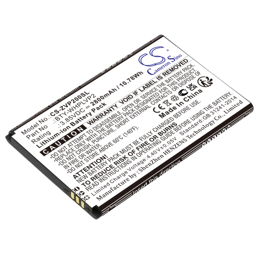 3.85V 2800mAh / 10.78Wh Li-ion Akku für: Verizon Model: BTY-WHPLVP2, LVP2, Wireless Home Phone Connect