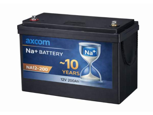 Axcom Natrium Ionen Akku 12V 200Ah mit M8 Kontakten