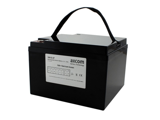 Axcom Natrium Ionen Akku 12V 27Ah mit M5 Kontakte